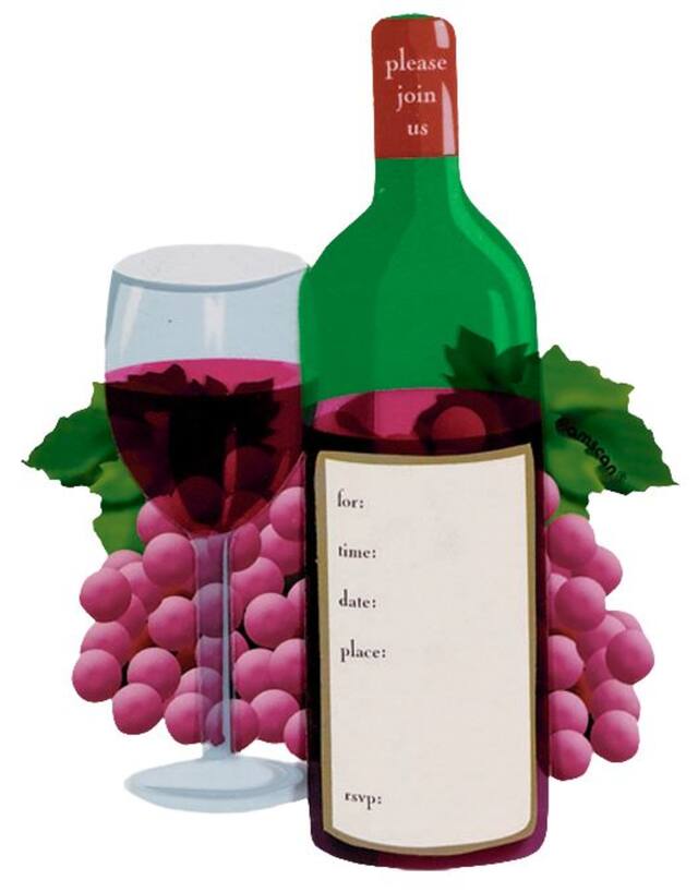 Jumbo Wine Tasting Invitations, 8-pk Front_Flat