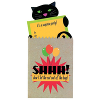 Surprise Party Paper Invitations, 8-pk Front_Flat