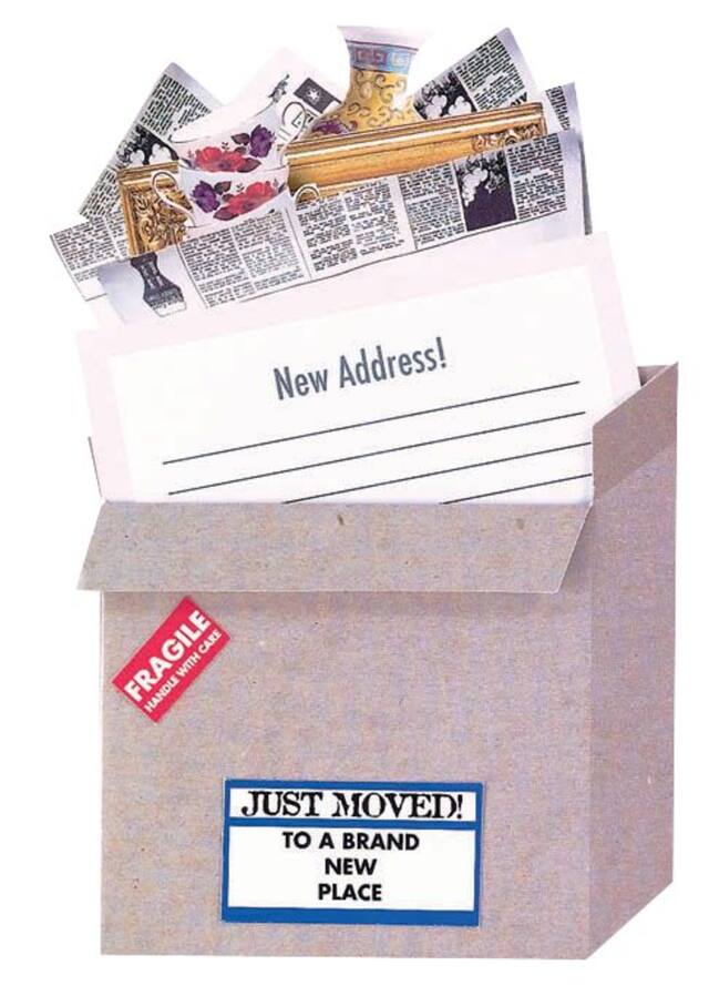 Just Moved Invitation, 8-pk Front_Flat