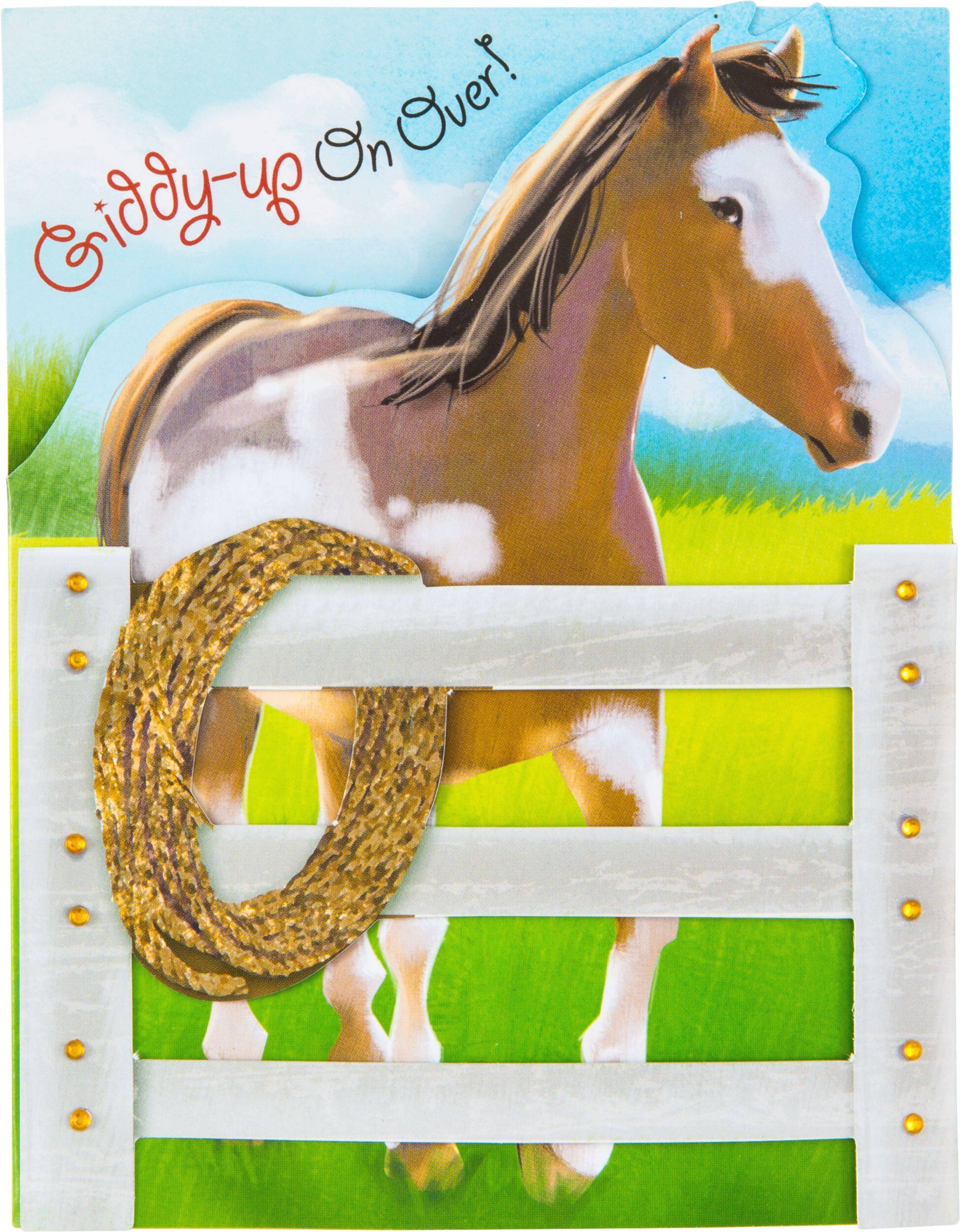 Giddy-Up Invitation, 8-pk Front_Flat