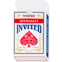 Card Deck Invitation, 8-pk Front_Flat