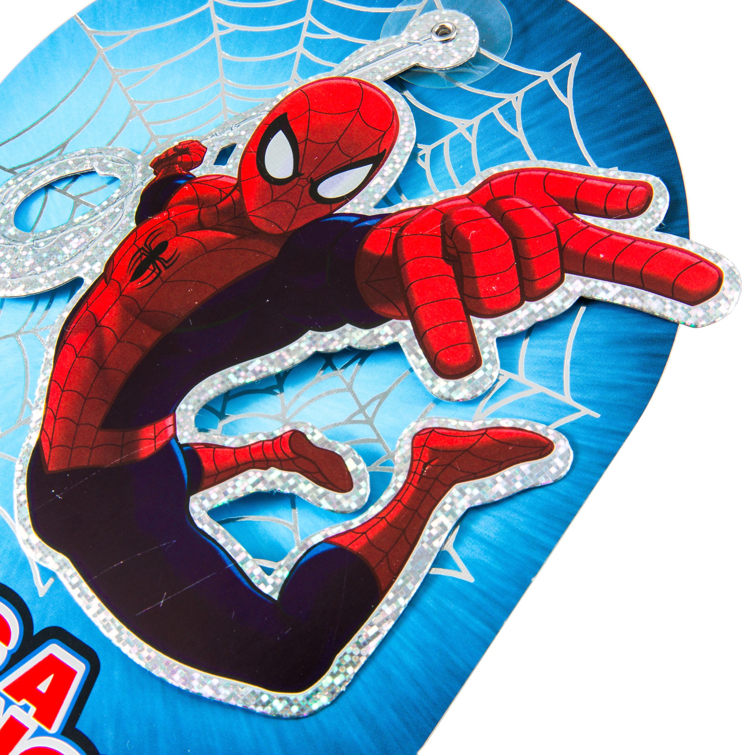 Invitations Spider-Man de luxe, prismatique, paq. 8 CloseUp