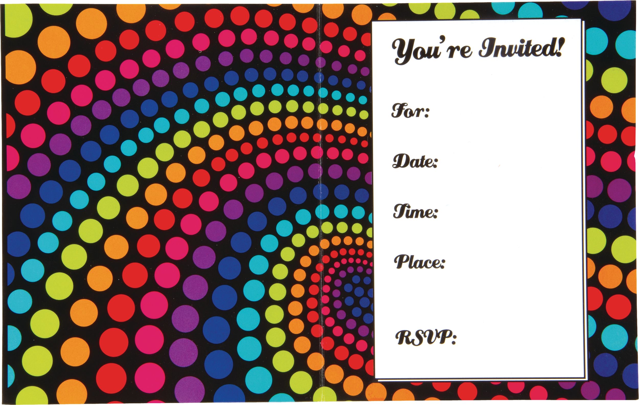 13th Birthday Party Invitation, 8-pk Front_Flat
