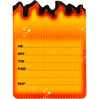 Large Rockin Out Invitation, 8-pk Front_Flat