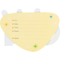 Bowling Alley Jumbo Invitations, 8-pk Front_Flat