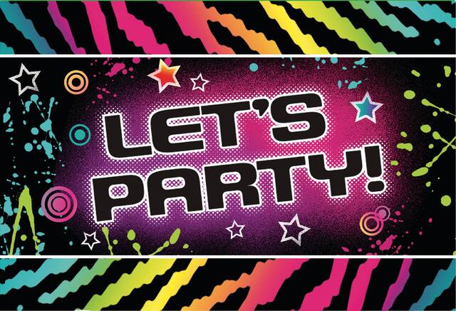 Totally Awesome Invitations, 8-pk Front_Flat