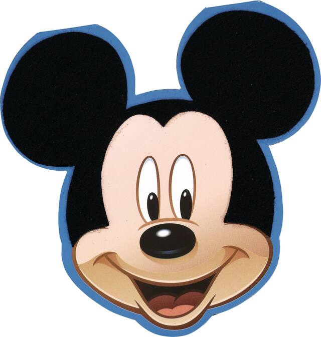 Invitations grand format Mickey Mouse, paq. 8 Front_Flat