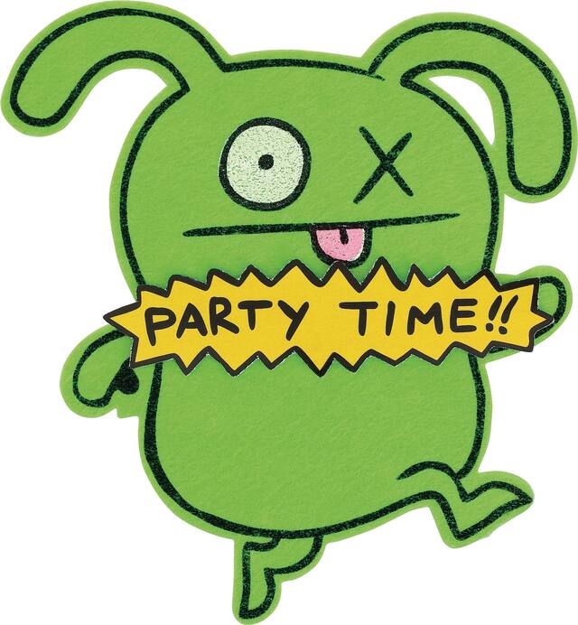 Large Ugly Dolls Invitations, 8-pk Front_Flat
