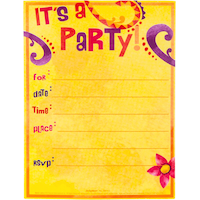 Premium Dora the Explorer Invitations, 8-pk Front_Flat