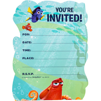 Invitations prismatiques Trouver Doris de qualité supérieure, paq. 8 Front_Flat