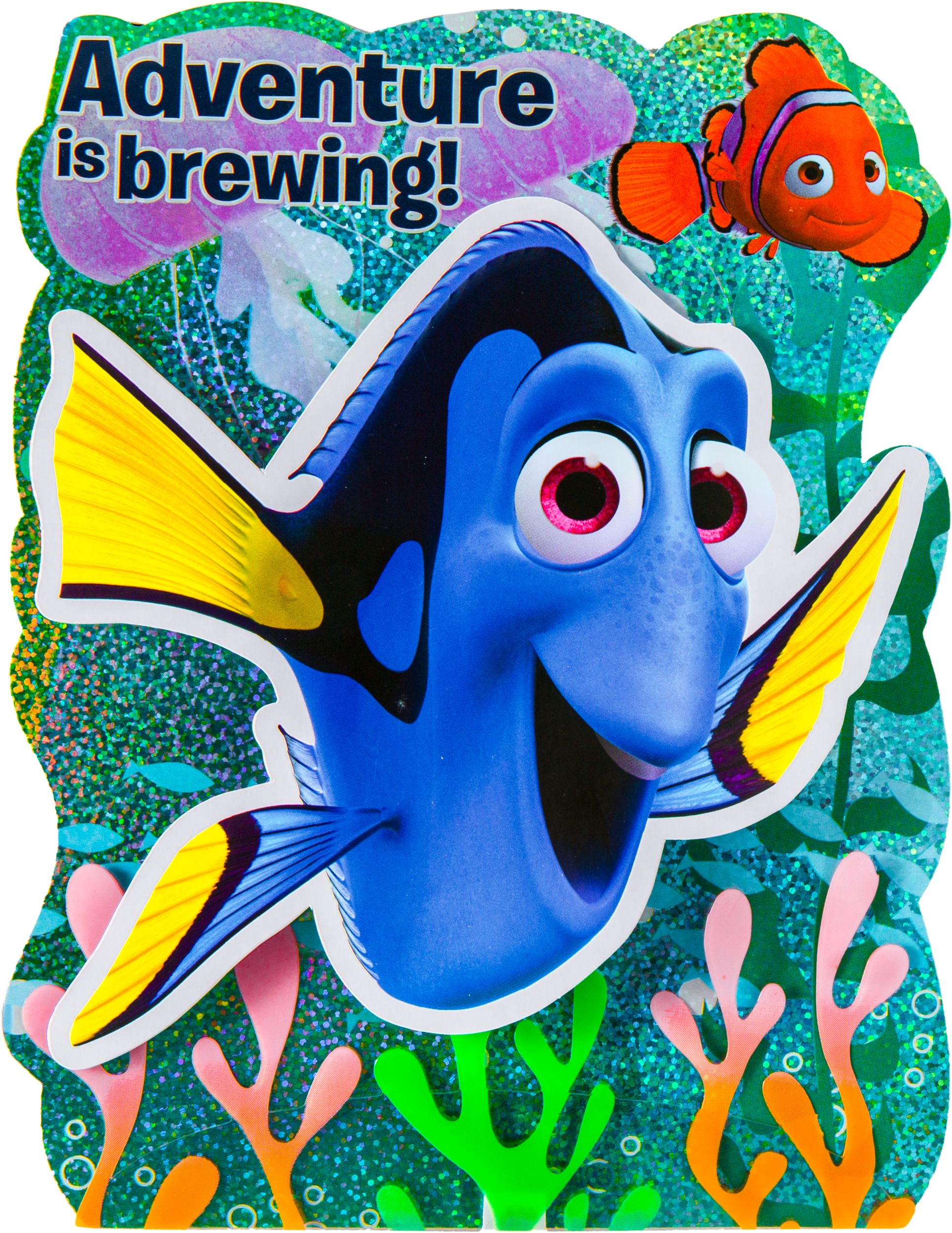 Premium Prismatic Finding Dory Invitations, 8-pk Front_Flat