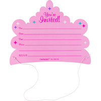 Invitations scintillantes Cachemire passionnant de qualité supérieure, paq. 8 Front_Flat