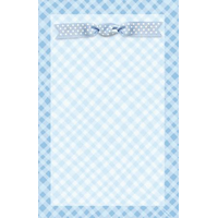 Baby Boy Announcement Kit, 50-pk Front_Flat