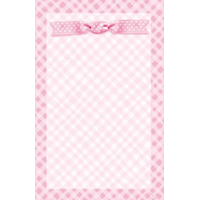 Baby Girl Announcement Kit, 50-pk Front_Flat