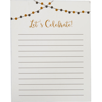 Black & Gold Save-the-Date Invitations, 20-pk Front_Flat