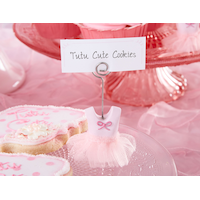 Tutu Place Card Holder Front_Flat