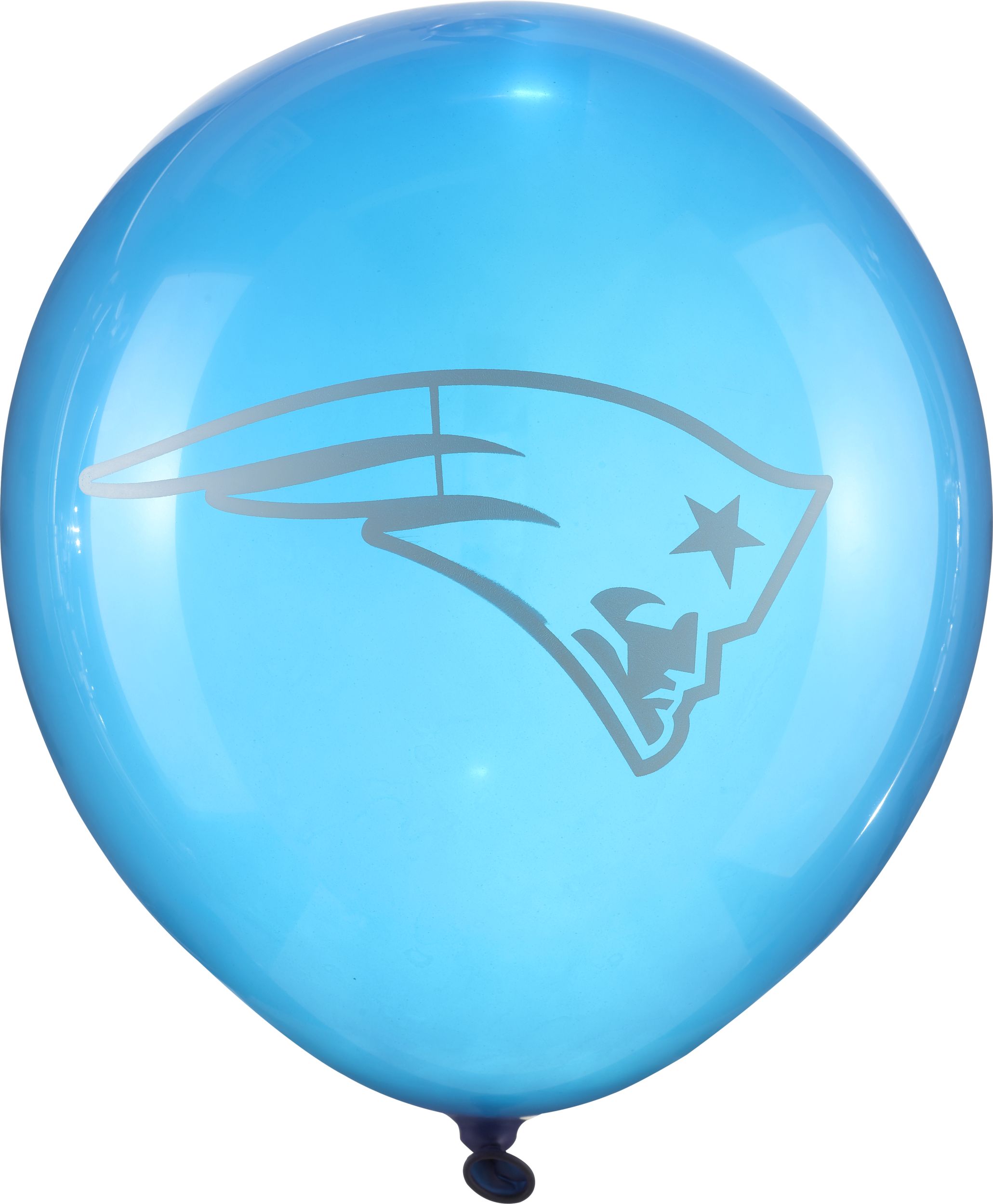 New England Patriots Balloons, 6-pk Front_Flat