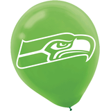 Ballons Seahawks de Seattle, paq. 6 Front_Flat