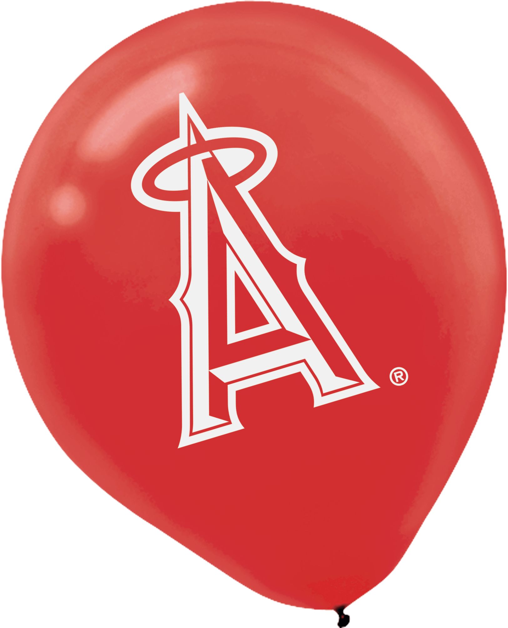 Los Angeles Angels Balloons, 6-pk Front_Flat