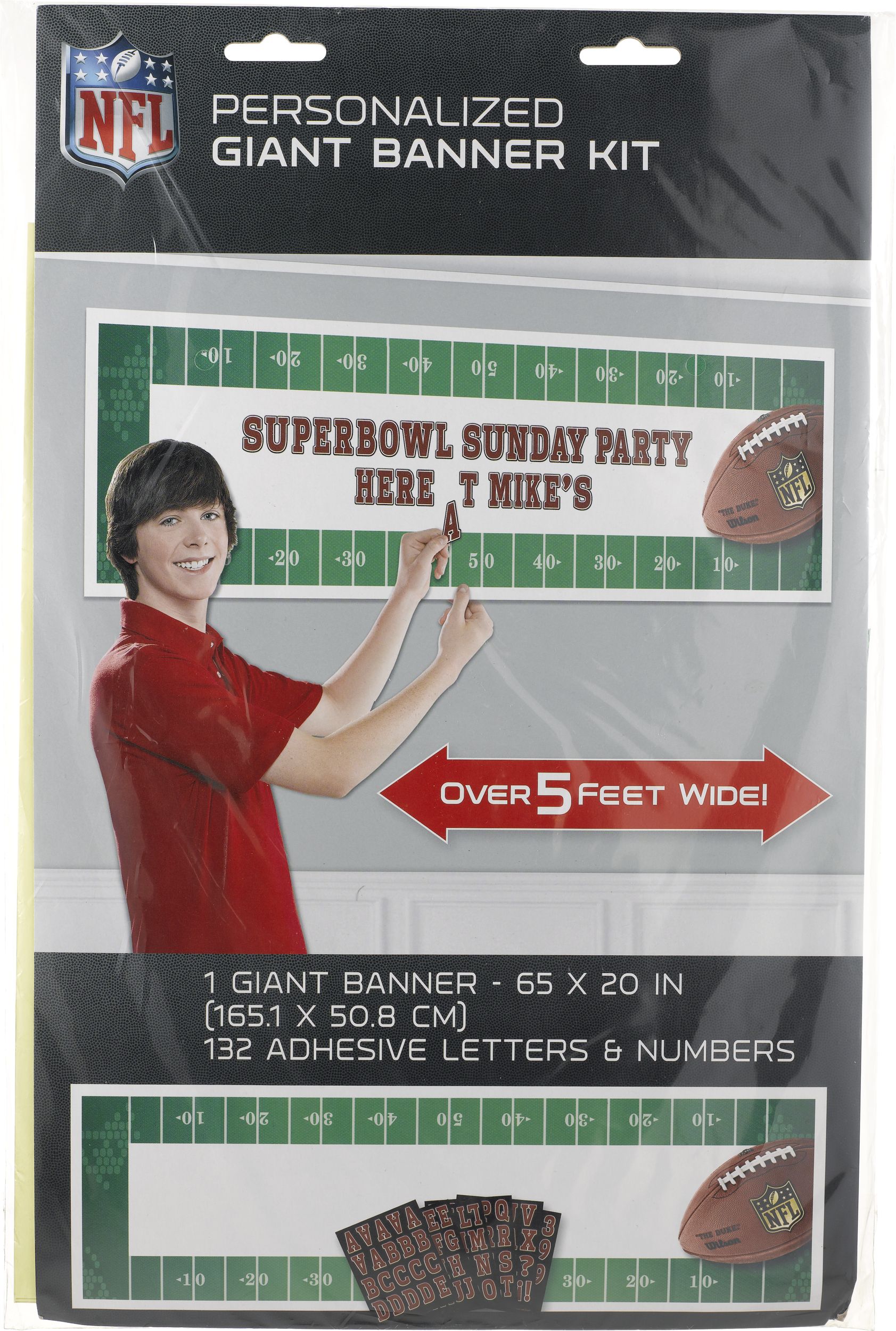 Giant NFL Personalized  Banner Front_Flat