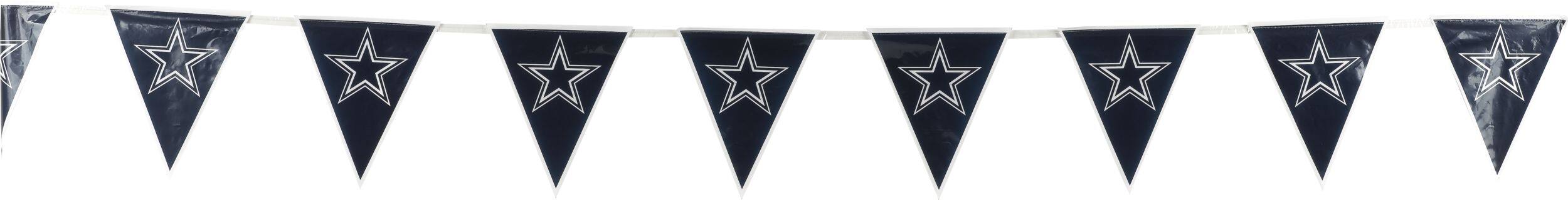 Dallas Cowboys Pennant Banner Front_Flat