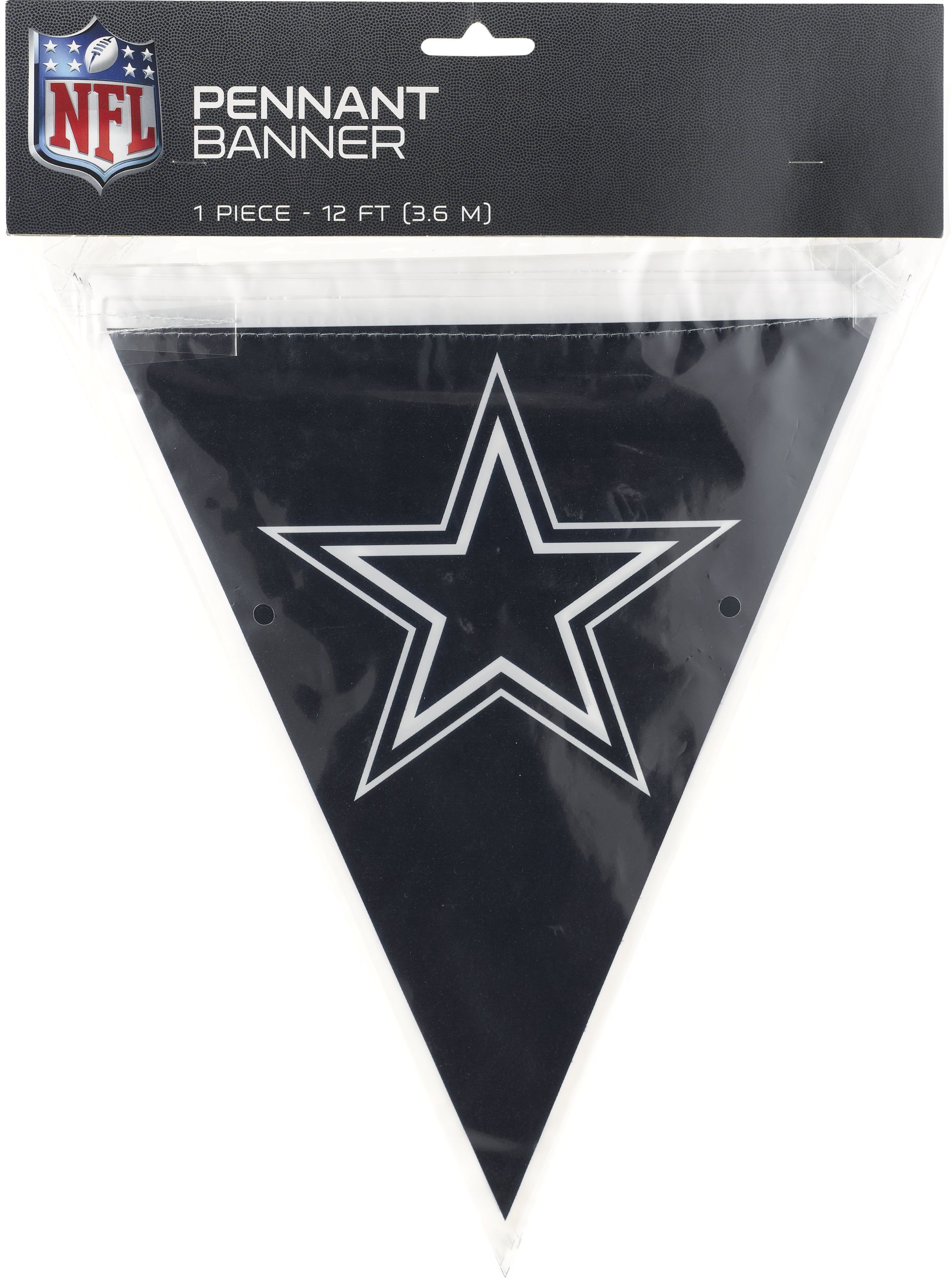 Dallas Cowboys Pennant Banner Front_Flat