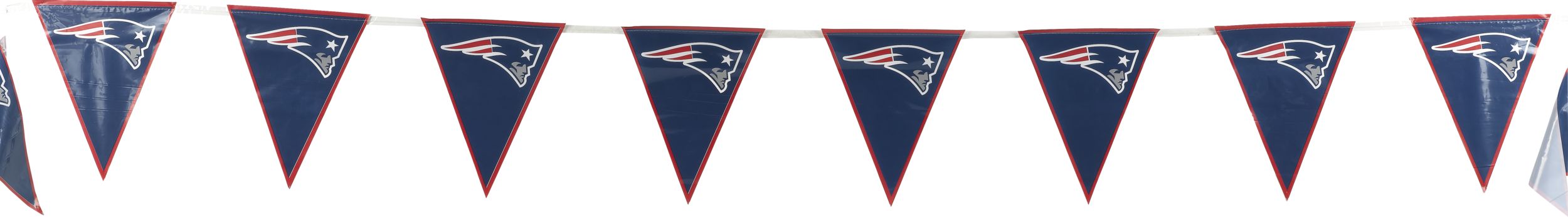 New England Patriots Pennant Banner Front_Flat
