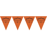 Spalding Basketball Pennant Banner Front_Flat