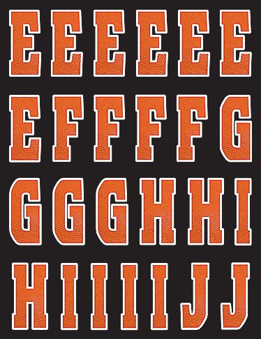 Giant Spalding Basketball Personalized Banner Kit Front_Flat
