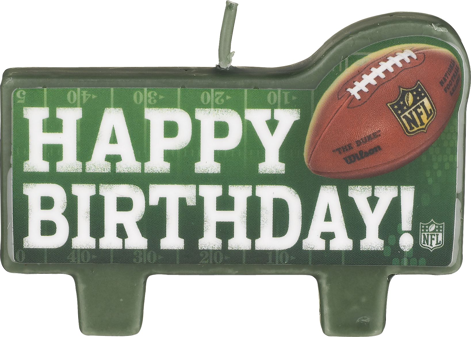 NFL Birthday Candles, 4-pk Front_Flat