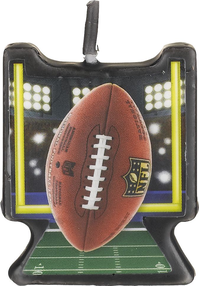 NFL Birthday Candles, 4-pk Front_Flat