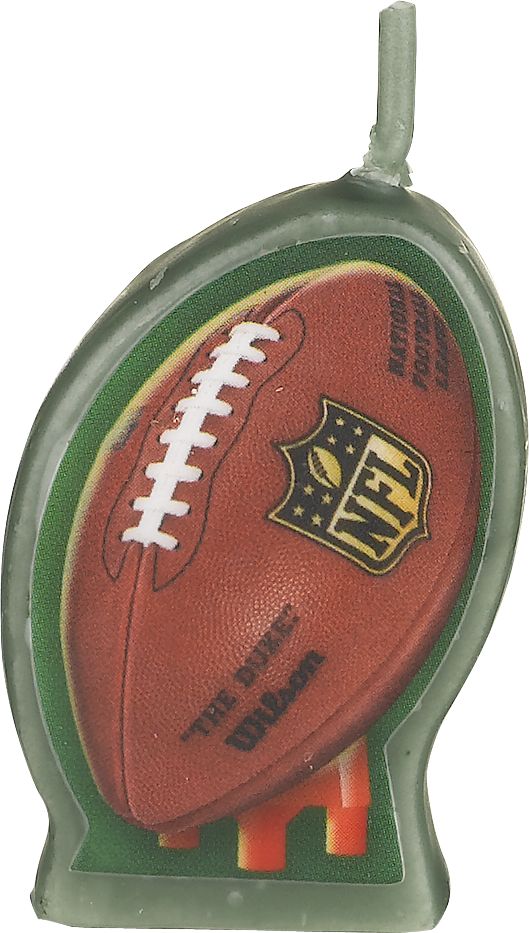 NFL Birthday Candles, 4-pk Front_Flat