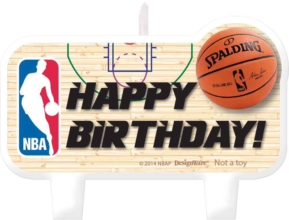 Spalding Basketball Birthday Candles, 4pk Canadian Tire