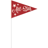 Rawlings Baseball Mini Pennants, 4-pk Front_Flat