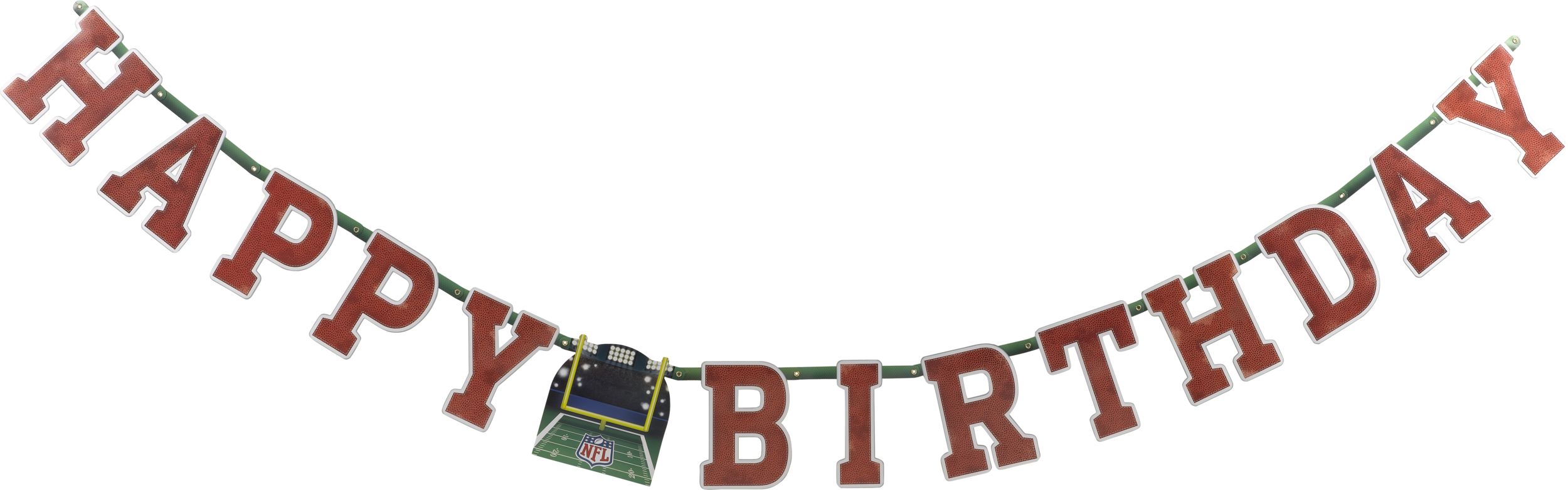 Banderole d'anniversaire, repêchage NFL Front_Flat