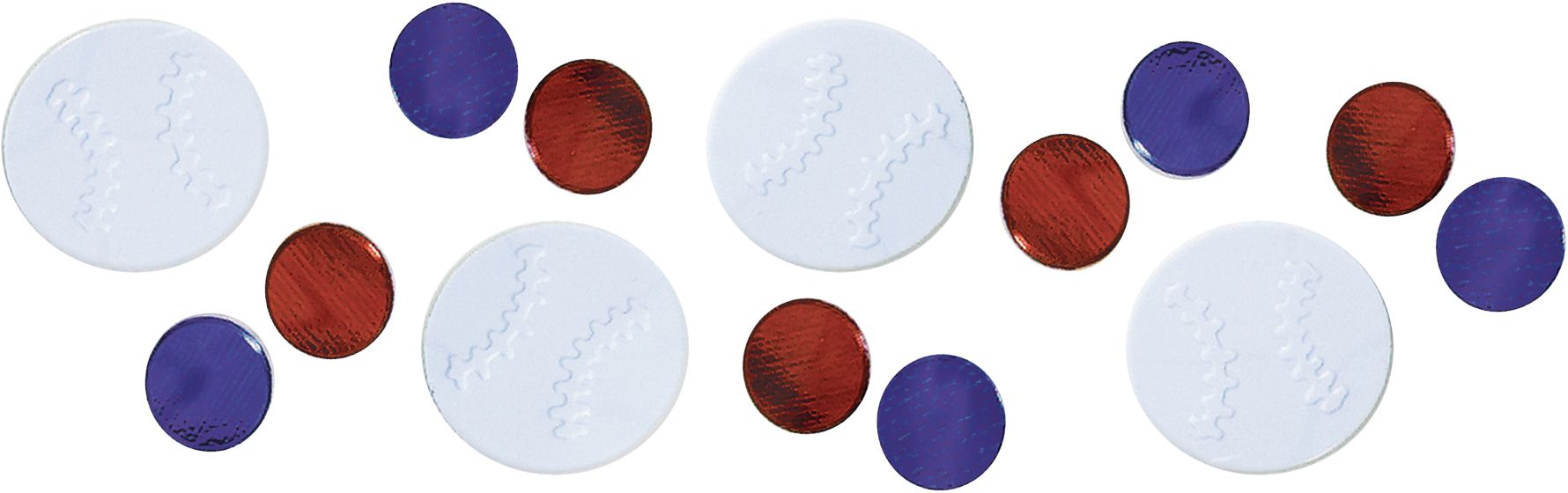 Confettis de baseball de la LMB CloseUp