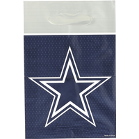 Dallas Cowboys Favour Bags, 8-pk Front_Flat