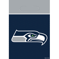 Sacs pour cadeaux-surprises Seattle Seahawks, paq. 8 Front_Flat