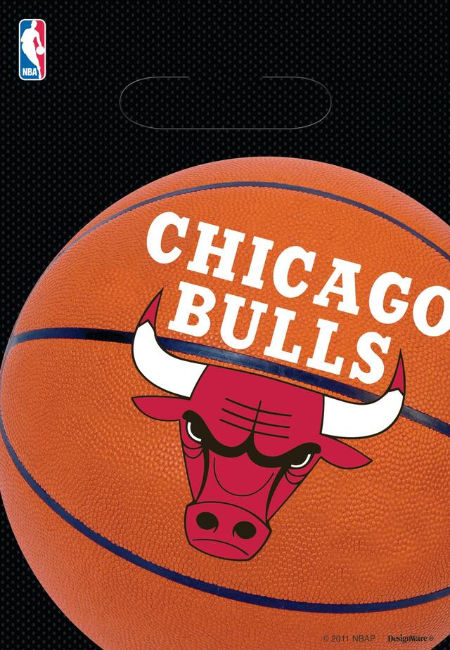 Chicago Bulls Favour Bags, 8-pk Front_Flat