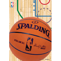 Sacs à surprises de basketball Spalding, paq. 8 Front_Flat