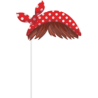 Glitter Selfie Filter Photo Booth Kit, 21-pc Front_Flat