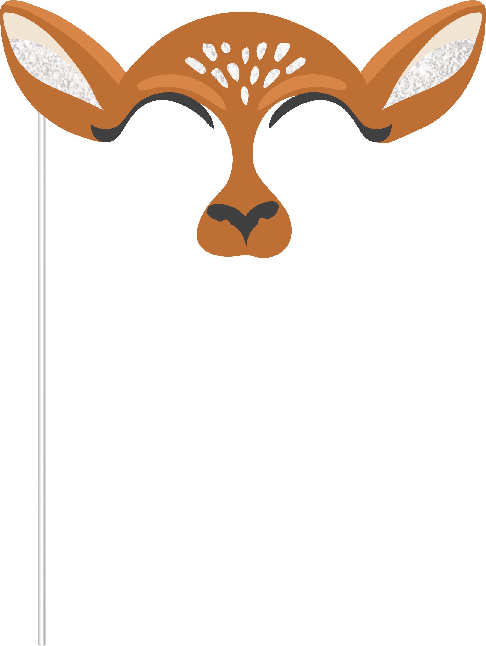 Glitter Selfie Filter Photo Booth Kit, 21-pc Front_Flat