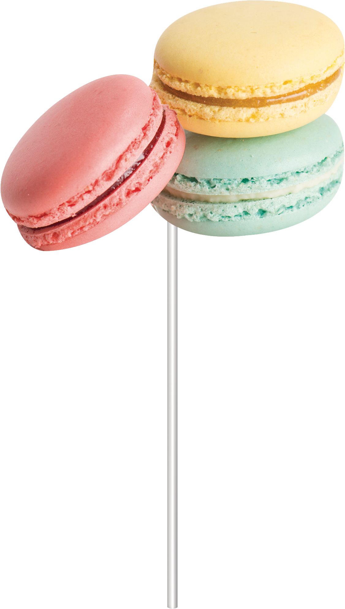 Accessoires photo, desserts multicolores, paq. 7 Front_Flat