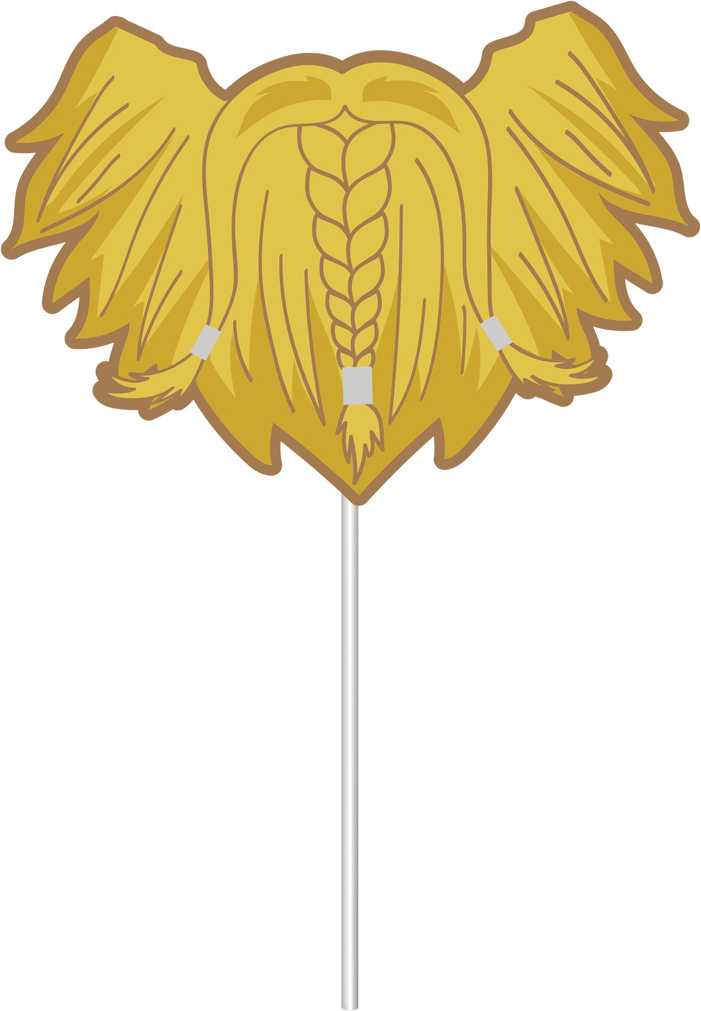 Eyes & Hair Photo Props, 13-pc Front_Flat