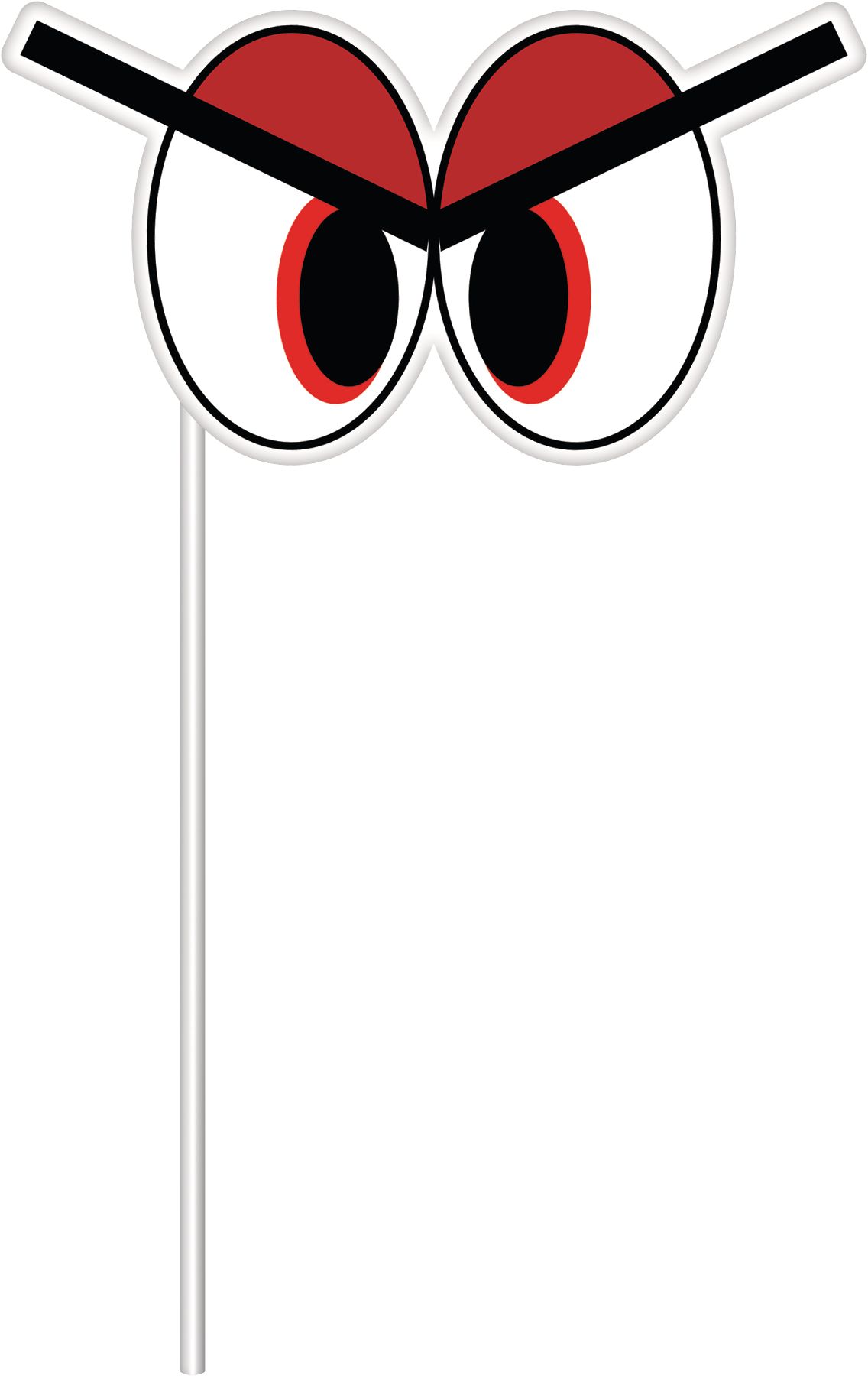 Eyes & Hair Photo Props, 13-pc Front_Flat