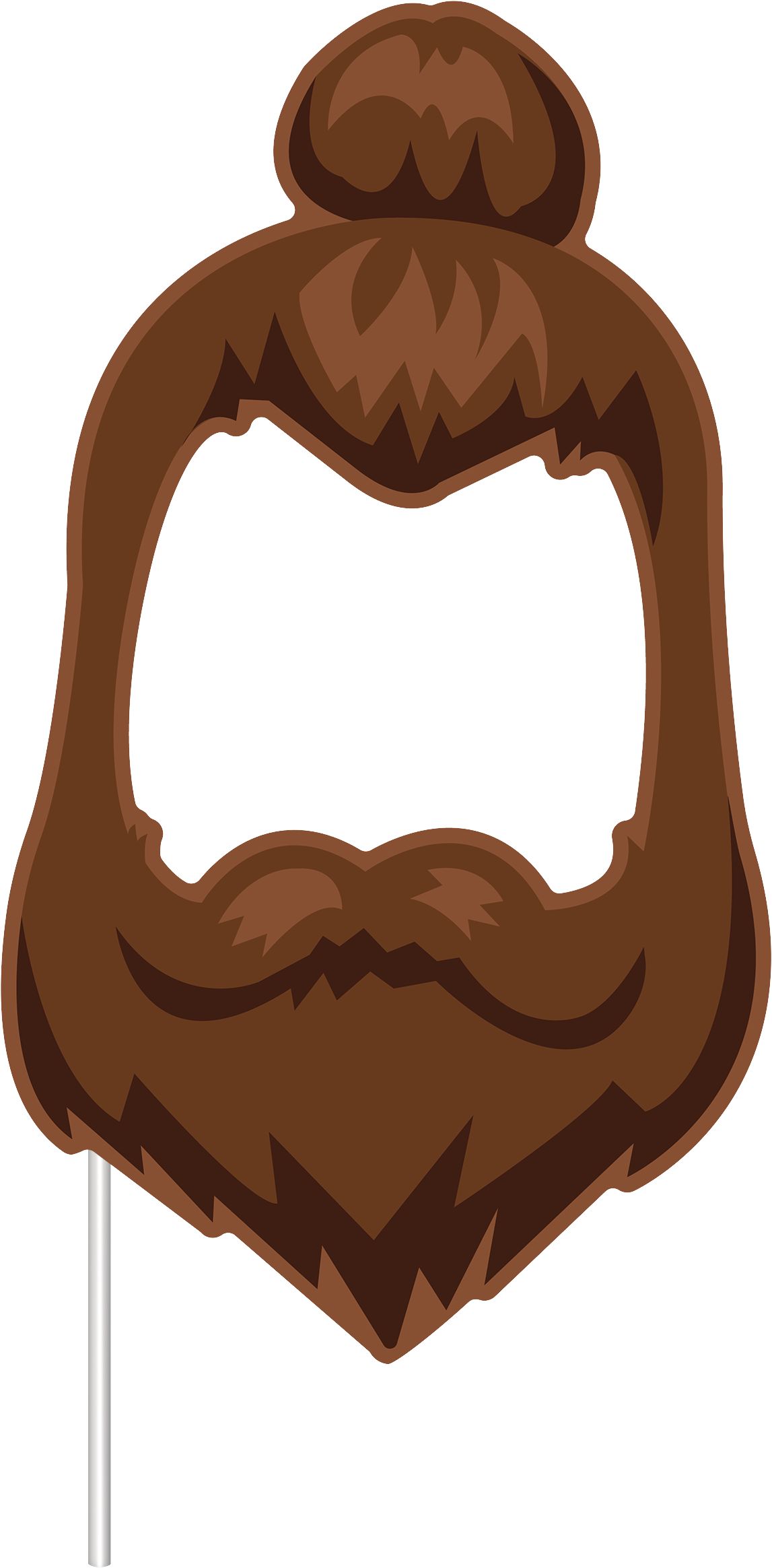 Eyes & Hair Photo Props, 13-pc Front_Flat