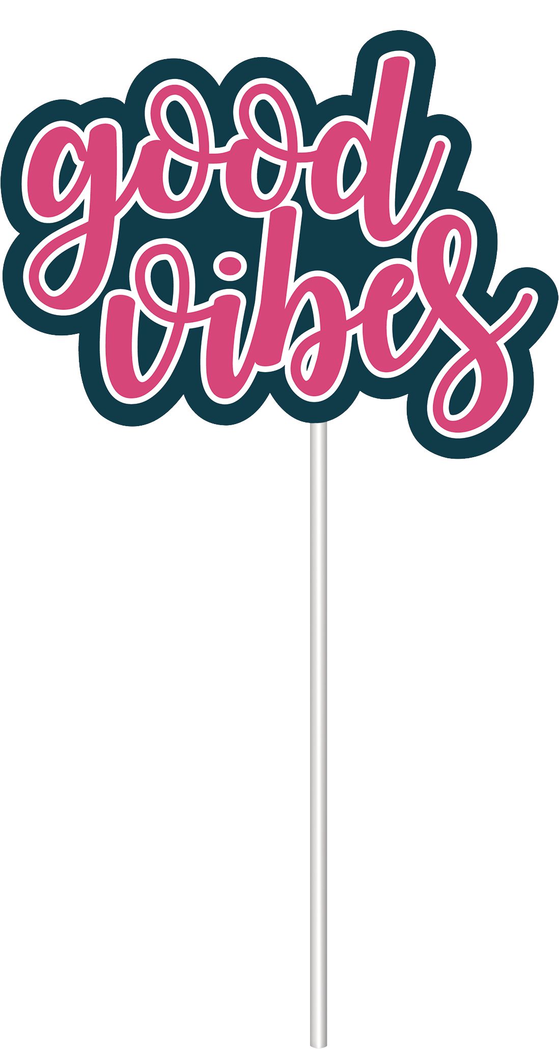 Photo Booth Sign Props, Multi-Coloured, 7.5-in, 13-pk, for Summer Party Front_Flat