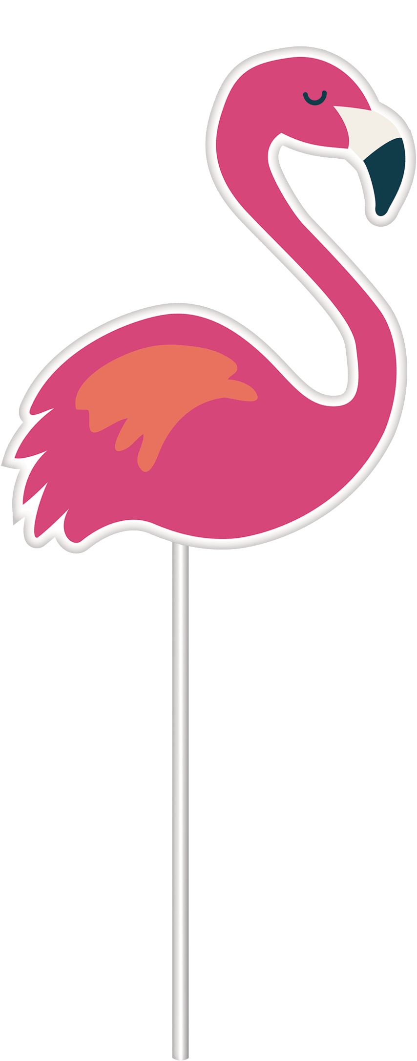 Photo Booth Sign Props, Multi-Coloured, 7.5-in, 13-pk, for Summer Party Front_Flat