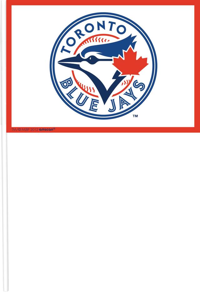 Toronto Blue Jays Mini Flags, 12-pk Front_Flat