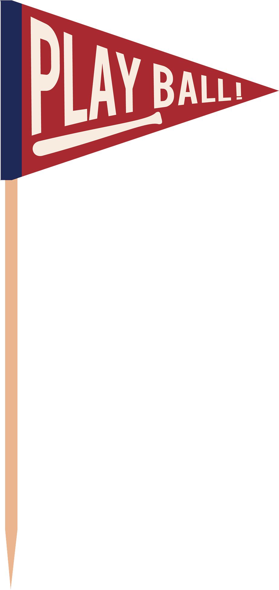 Baseball Buffet Decorating Kit, 13-pc Front_Flat